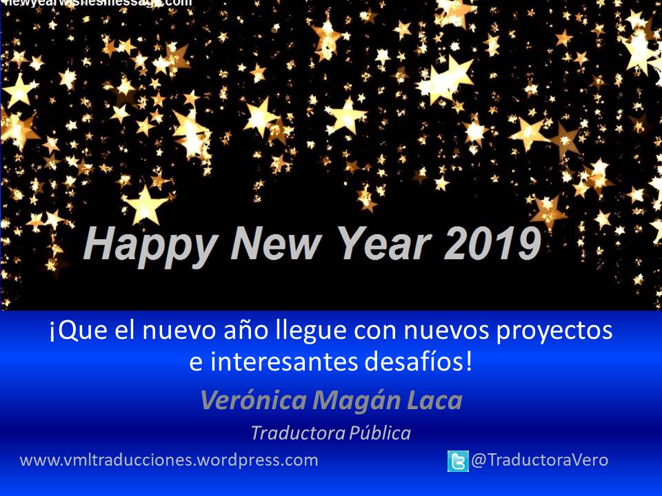Mensaje año nuevo para 2019 blog